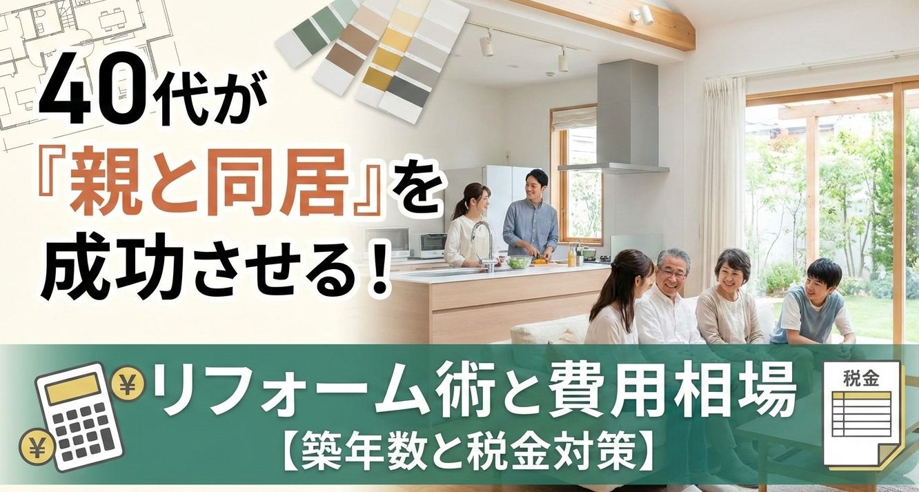 親と同居を成功させる