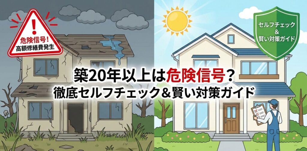 高額な修繕費を避けるためのセルフチェック