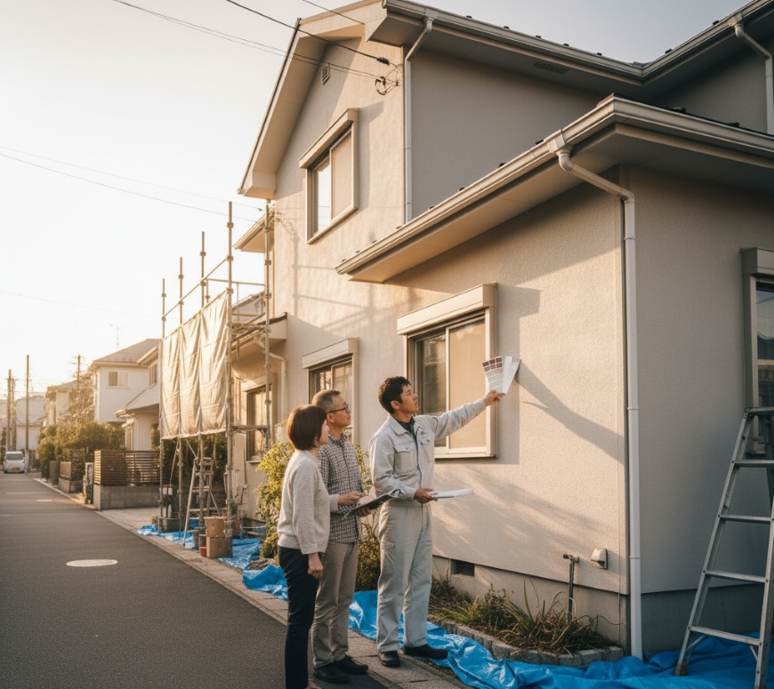 外壁塗装 打合せ