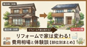 リフォーム相場と体験談