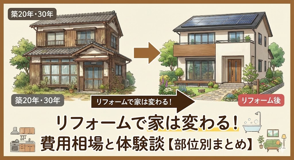 リフォーム相場と体験談