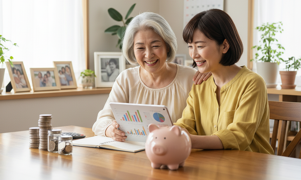 40代独身親と同居で 老後資金 をためる