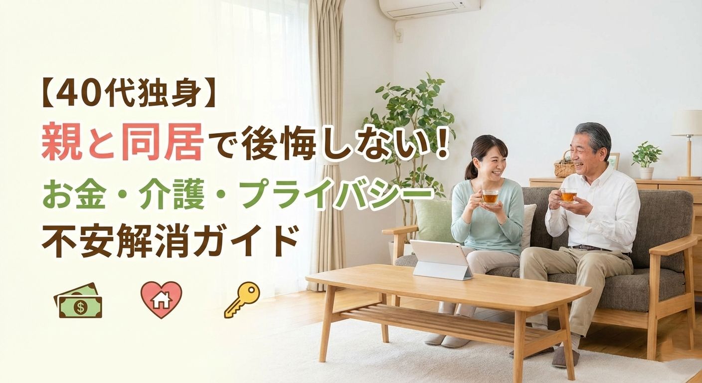 親と同居不安解消