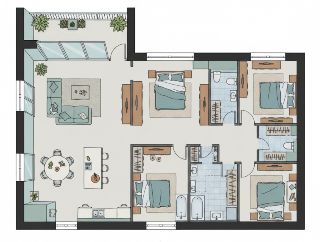 間取りの成功事例
