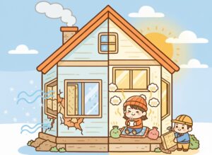 底冷え 光熱費を抑える家電とリフォーム対策