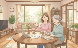 親と同居　お金管理