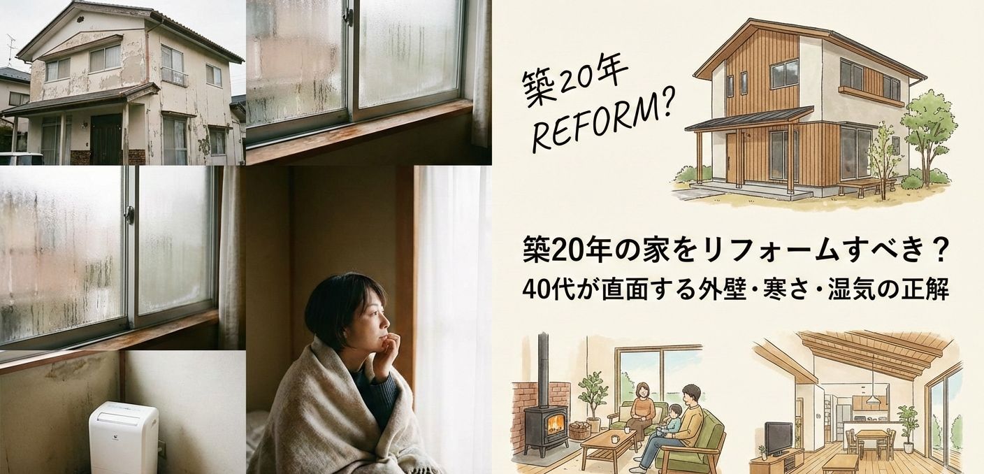 築２０年リフォームを考える