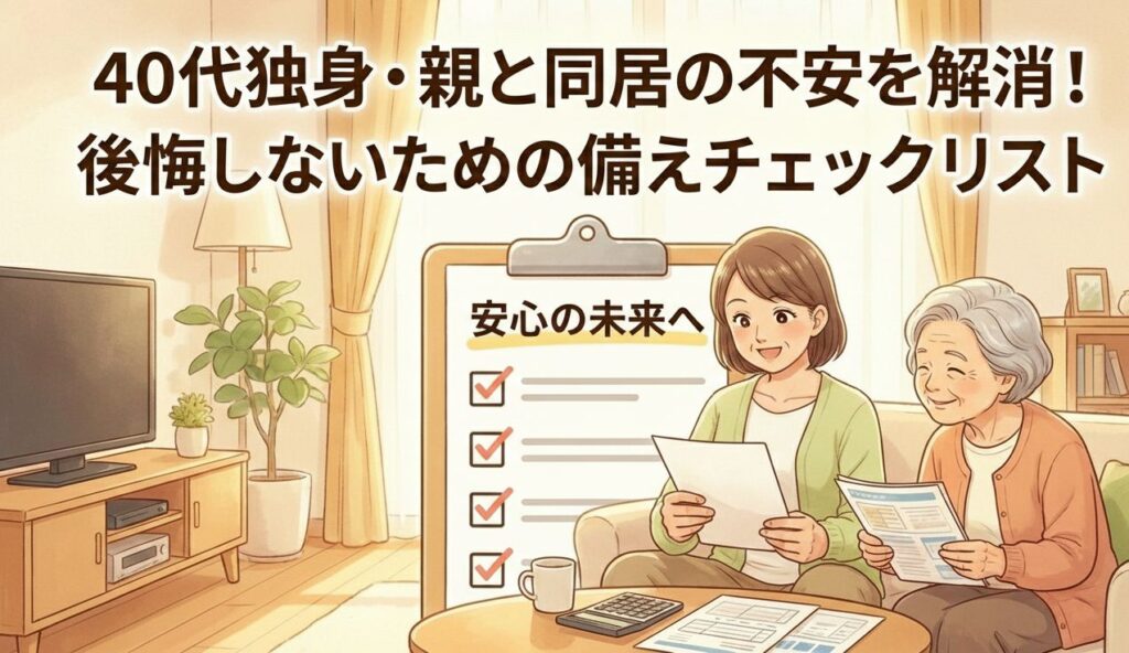 ４０代親と同居備えチェックリスト